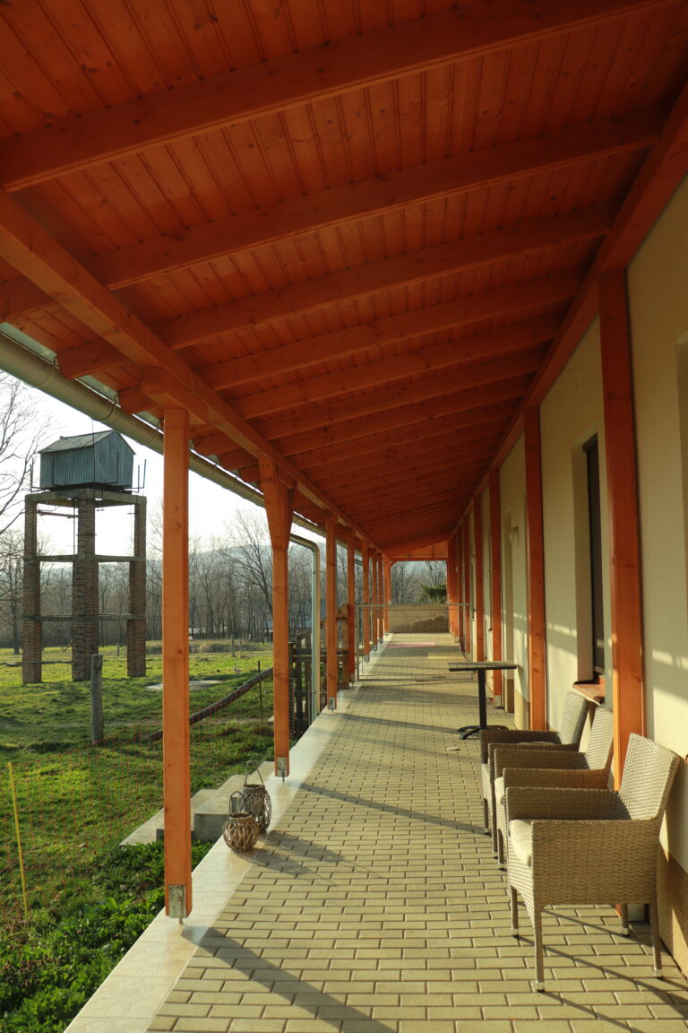 Major Vendégház Hosszúhetény Hármashegy apartman terasz