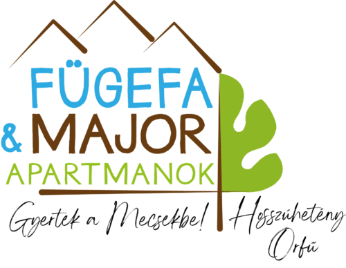 Fügefa Vendégház Orfű és Major Vendégház Hosszúhetény közös logója