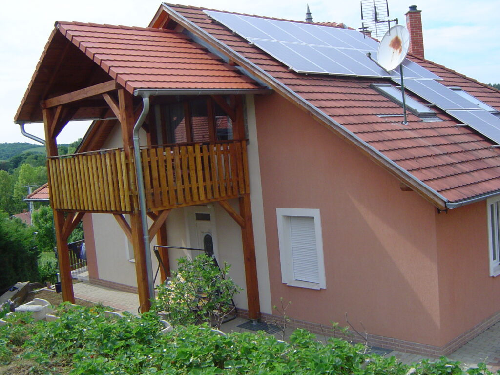 Fügefa Vendégház Orfű Emeleti Apartman erkélye