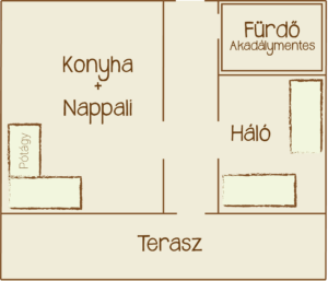 Hármashegy apartman alaprajz